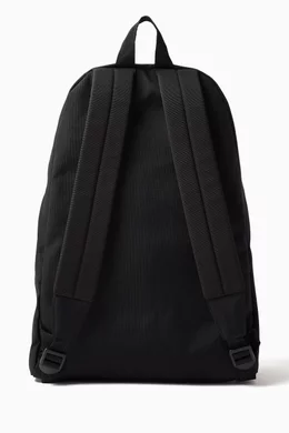 Black discount embroidered backpack
