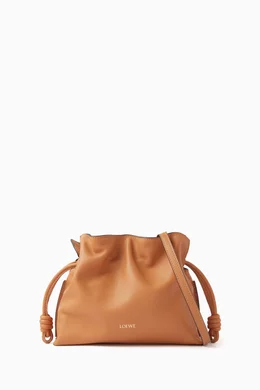Flamenco clutch in nappa calfskin 2025