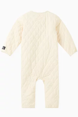 Quilted romper top