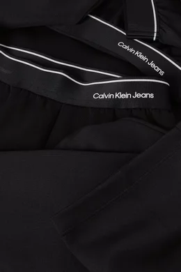 Calvin klein black stretch pants on sale