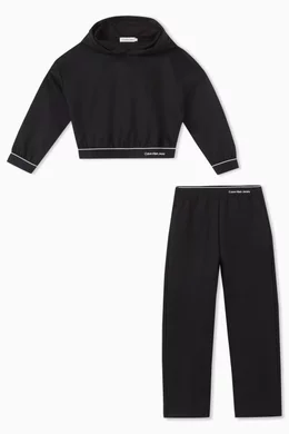 Calvin klein new arrivals tracksuit black