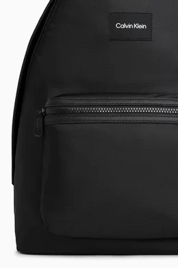 Buy Calvin Klein Black CK Essential Campus Backpack in Recycled