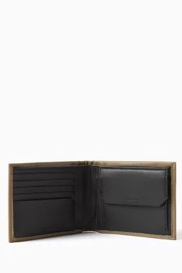 Calvin klein leather on sale billfold wallet
