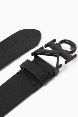 Calvin klein logo belt best sale