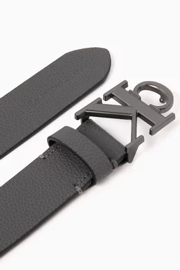 Calvin klein belt sales with ck logo