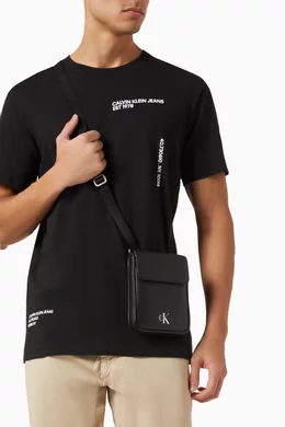 Calvin klein discount monogram crossbody