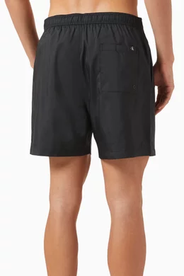 Buy Calvin Klein Black Medium Drawstring Shorts in Ripsotck for Men in UAE Ounass