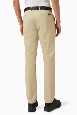 Calvin klein cotton twill pants new arrivals