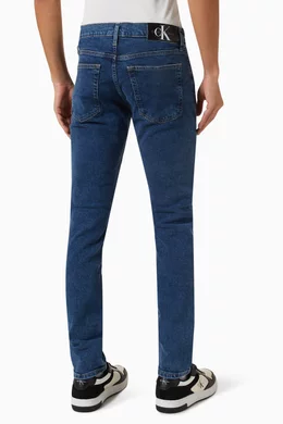 Buy Calvin Klein Jeans Blue Slim fit Jeans in Denim for Men in UAE