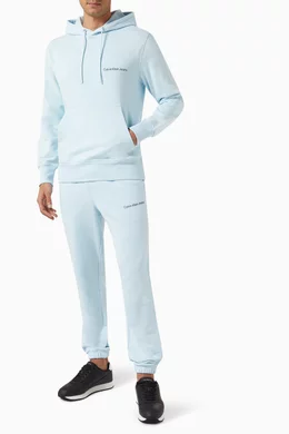 Calvin klein institutional logo hoodie store