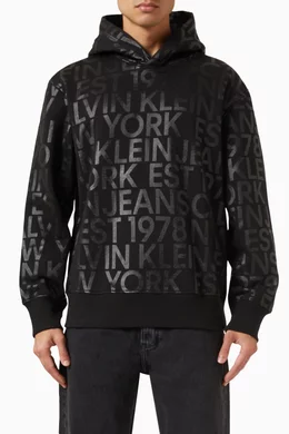 Calvin klein fleece hoodie store