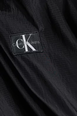 Calvin klein logo jacket new arrivals