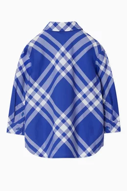 Burberry gingham shirt deals