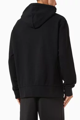 Buy JW Anderson Black Logo embroidered Hoodie in Cotton for Men in UAE Ounass