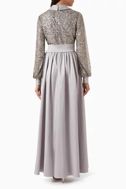 Badgley mischka shirt dress top