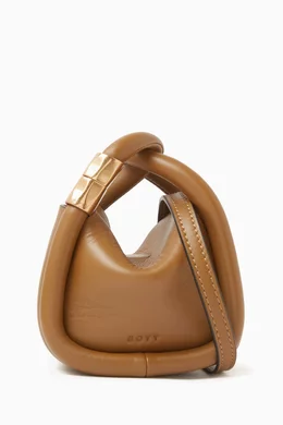 Buy BOYY Green Mini Wonton Charm Crossbody Bag in Smooth Leather for Women in UAE Ounass