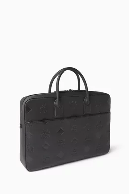 Mens monogrammed laptop bag hot sale