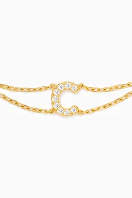 Letter best sale c bracelet