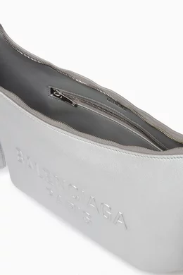 Balenciaga leather clutch store