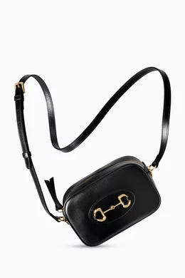 Gucci black horsebit bag hot sale