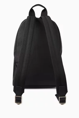 Buy Palm Angels Black Monogram Backpack in Nylon for Men in UAE