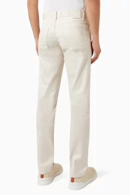Linen 2025 slim pants