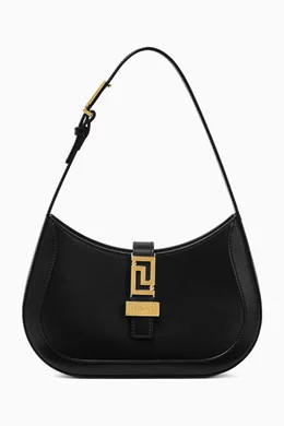 Versace small black bag sale