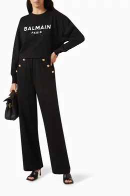 Balmain sweatshirt womens store