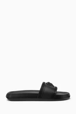 Versace rubber new arrivals slides