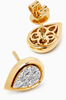 Damas clearance gold earrings