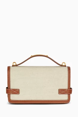 Canvas shoulder bag sale sales
