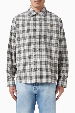 Acne studios plaid shirt store
