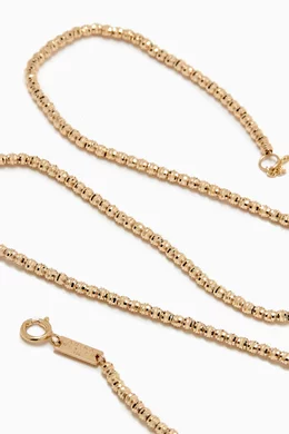 Gold bead chain deals
