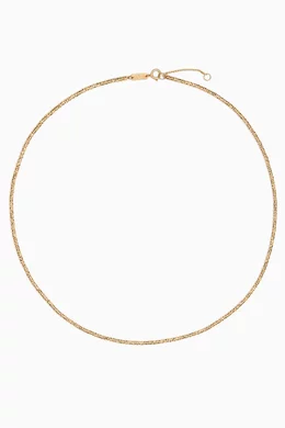 Buy Yellow Bead Chain Necklace in 14kt Yellow Gold for Women in