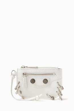 Balenciaga white pouch outlet