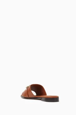Salvatore ferragamo slide sandals sales