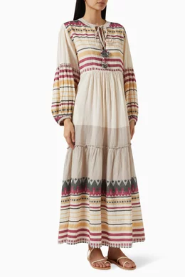 Cotton outlet long dress