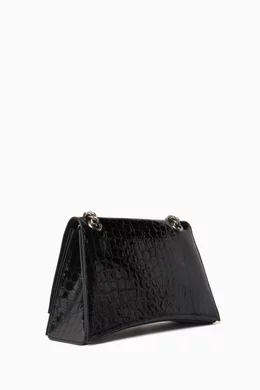 Balenciaga black sale clutch