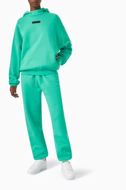 Green deals pullover hoodie