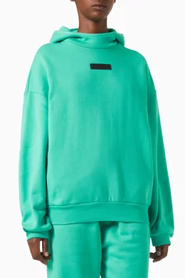 Green pullover hoodie hotsell