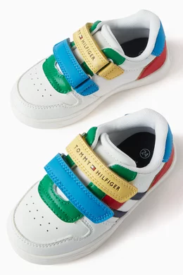 Tommy hilfiger flag on sale sneakers