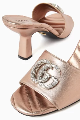 Gucci rose sandals top
