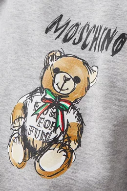Bear logo hoodie 2025
