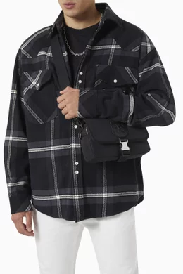 Palm angels monogram windbreaker new arrivals
