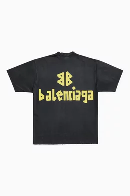 Balenciaga black top t shirt
