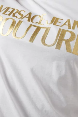 Versace jeans foil logo t shirt sales