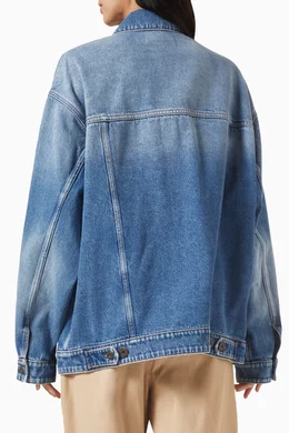 Denim jacket max top