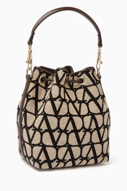 Buy Valentino Garavani Brown Valentino Garavani Small VLOGO
