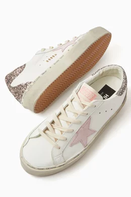 Buy GOLDEN GOOSE White Hi Star Sneakers in Leather for Women in