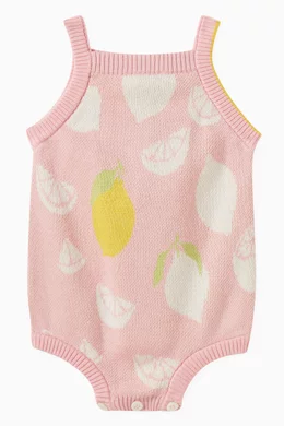 Baby girl cotton romper clearance